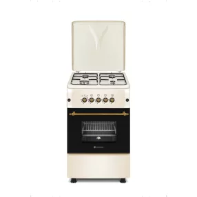 Novacook F5S40G2 Retro tűzhely GÁZ-GÁZ 50 x 55 cm