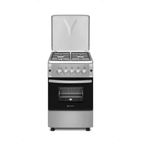   NOVACOOK PB-gáz üzemű gáztűzhely 4 égős 50x60 inox (F5S40G2INX)
