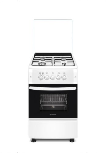 NOVACOOK F5S40 FEHÉR GÁZ-GÁZ 50 x 55 cm