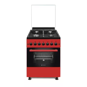 Novacook F6B40EF R meggypiros kombinált tűzhely 57 x 58 cm