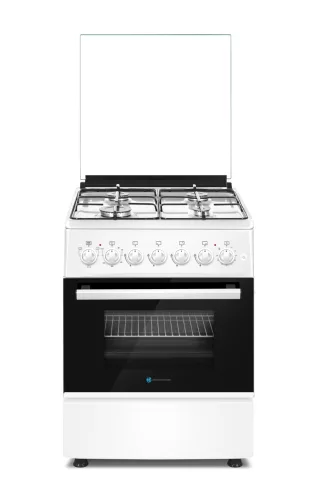 Novacook F6B40EF W Kombinált tűzhely 57 x 58 cm