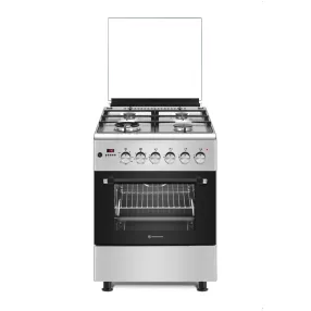   Novacook F6TS40E6-HI Exclusive Line 60 inox kombinált tűzhely 60 x 60 cm