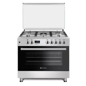   Novacook F9S50E6-HI Exclusive Line 90 inox kombinált tűzhely 90 x 60 cm