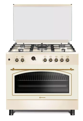 Novacook F9S50E6-RC Exclusive Line 90 retro kombinált tűzhely 90 x 60 cm
