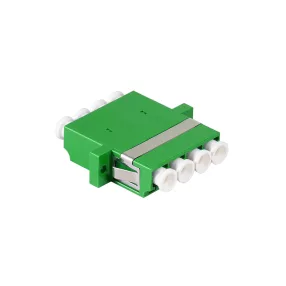   Logilink Fiber Adapter LC Quad, 12 db, karimával, zöld (FA04LC6)