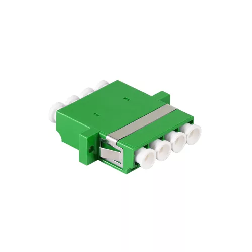 Logilink Fiber Adapter LC Quad, 12 db, karimával, zöld (FA04LC6)