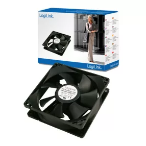 Logilink Ventilátor 80x80x25mm fekete (FAN101)
