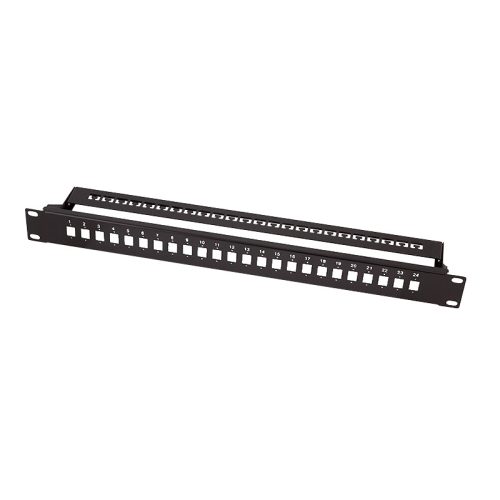 Logilink 19" száloptikai panel 24 os LC Duplex vagy SC egyoldalas adapterhez