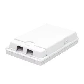   Logilink FTTH végdoboz, 2 port, falra szerelhető, fehér (FB1001)