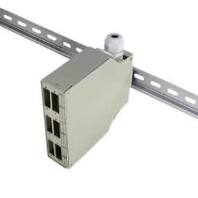   LogiLink Fiber optic DIN sínes toldódoboz LC vagy SC csatlakozókhoz (FB5000)