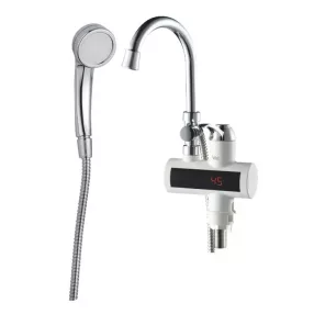   Well FCT-EL-SPRINKLE-WL Elektromos átfolyós vízmelegítő csaptelep, zuhanyfejjel