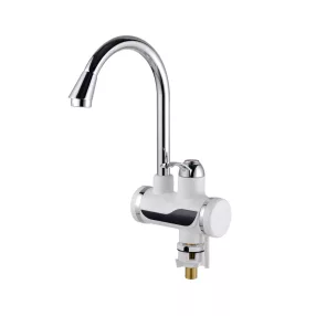   Well FCTEL-WATERFALL-WL Elektromos átfolyós vízmelegítő csaptelep LED kijelzővel