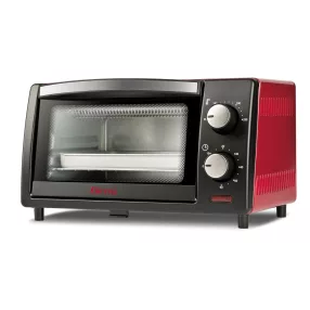   Girmi FE10 Kompakt méretű elektromos sütő, főzéshez, sütéshez, melegítéshez, 800W, 10 literes, 60 perces időzítővel