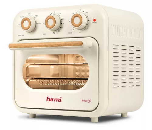 Girmi FG28 Ecofrit 14L forrólevegős, pizza és multifunkciós sütő – XXL kapacitás, sokoldalú sütés, egészséges fogások (FG2801)