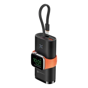   Forcell F-Energy Power Bank F10K4 PD QC3.0 3A 22,5W 10000 mAh Apple Watch kompatibilis, fekete
