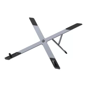   Forcell F-Grip Fold Stand X Pro Asztali laptop/tablet tartó összecsukható szürke