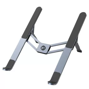   Forcell F-Grip Fold Stand H Pro Asztali laptop/tablet tartó összecsukható szürke