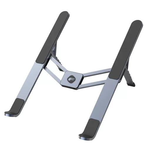 Forcell F-Grip Fold Stand H Pro Asztali laptop/tablet tartó összecsukható szürke