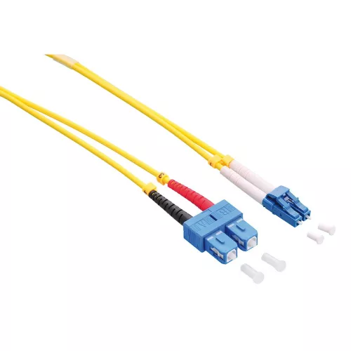 Logilink Fiber duplex patch kábel, OS2, 9/125 , LC-SC, sárga, 2 m (FP0LS02)