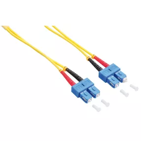   Logilink Fiber duplex patch kábel, OS2, 9/125 , LC-SC, sárga, 3 m (FP0SC03)