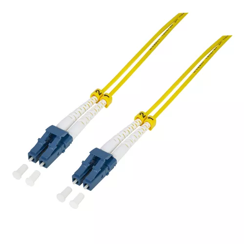 Logilink Fibre Patch kábel OM4 LC-ST 15m Duplex (FP4LT15)