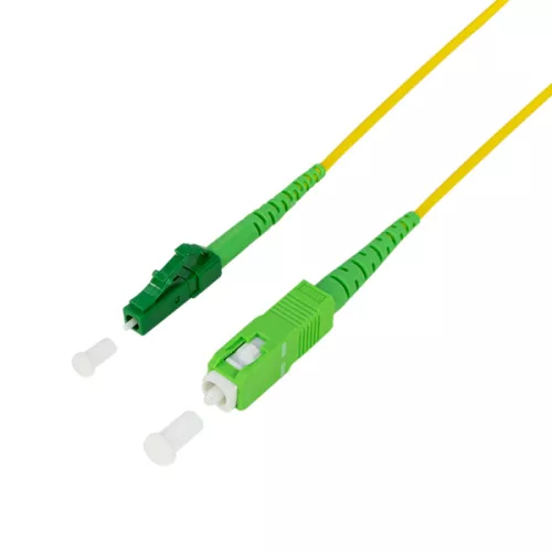 Logilink Fiber szimplex patch kábel, OS2, SM G.657.A2, SC/APC-LC/APC, 10 m (FPSLS10)