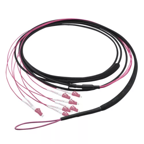 LogiLink Fiber törzskábel U-DQ(ZN)BH, 8 eres többmódusú OM4, 60 m, LC/UPC - LC/UPC (FT2U060)
