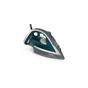   Tefal FV6842E0 Vasaló, 2800W, 50g/perc gőzkibocsátás, 270ml víztartály, Szürke-Türkiz