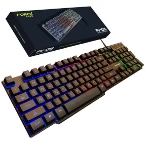   Forev FV-Q1S magyar gamer billentyűzet rgb led világítással