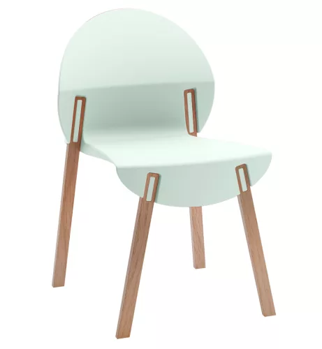 Delusso Compasso szék - Celadon Green, FY-840-CHA-C-97051