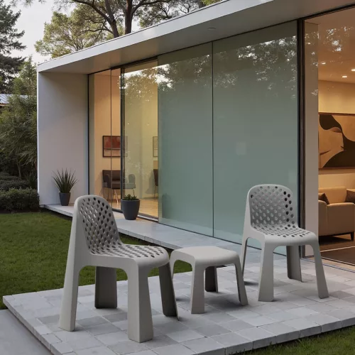 Delusso Zampa kisasztal - Greyish, FY-903-TAB-C-96268