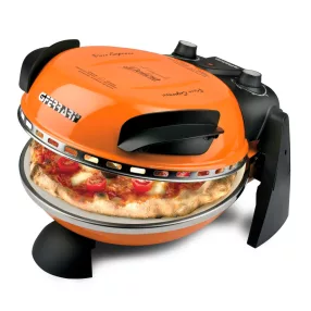   G3 Ferrari G10006 Forno Pizza Delizia Orange, eredeti narancssárga színű olasz házi pizza sütő, 5 perc alatt, 400 fokon, 31cm-es pizza