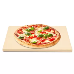   G3 Ferrari G10190 Természetes Cordierite pizzasütő kőlap 800 fokig, 38x30cm méretben sütőkhőz, grillhez vagy gázsütőhöz
