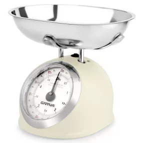  G3 Ferrari G20003 Mechanikus konyhai mérleg, 5 kg-ig, krém színben