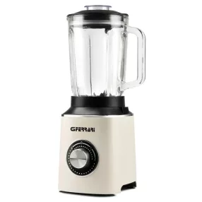   G3 Ferrari G20122 Superbo Professzionális turmixgép 600W, 1.5L üvegkancsóval, jégdaráló funkció, krém színben