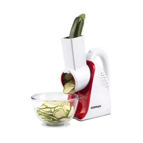   G3 Ferrari G20133 PARMINO CHEF Elektromos reszelő sajtokhoz, zöldségekhez, csokoládéhoz, 240W, 4 vágóhengerrel