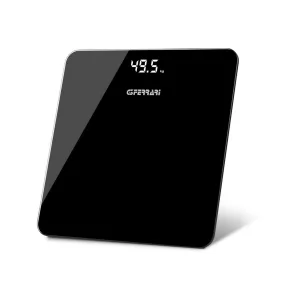   G3 Ferrari G30058 ZENIT -  Modern, precíz és stílusos digitális személymérleg rejtett LED kijelzővel, edzett üveggel