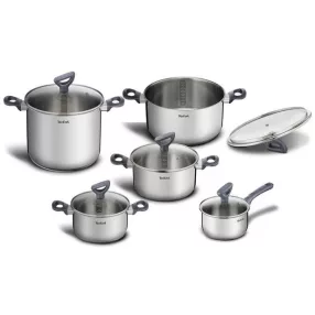 Tefal Daily Cook G712SA55, rozsdamentes acél, 10 db