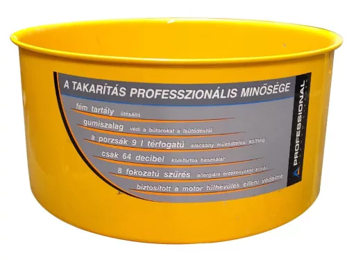 PROFI EUROPE OH-009.S PROFI 1 PORSZÍVÓ TARTÁLY SÁRGA