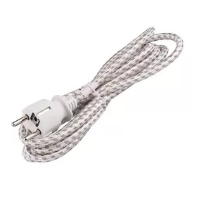   VASALÓ HÁLÓZATI CSATLAKOZÓKÁBEL / VASALÓZSINÓR 2,4 MÉTER (3X0.75MMÂ²)