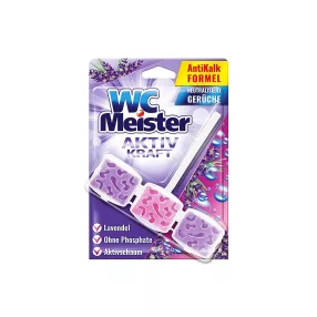 WC MEISTER WC ILLATOSÍTÓ TISZTÍTÓ BLOCK - LAVENDER 45G