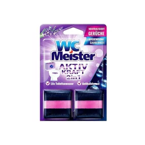   WC MEISTER WC TARTÁLYTABLETTA TWINPACK - LAVENDER 100G (2DB/CSOMAG)