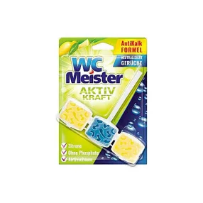 WC MEISTER WC ILLATOSÍTÓ TISZTÍTÓ BLOCK - LEMON 45G