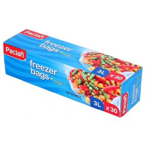   PACLAN MÉLYHŰTŐZACSKÓ 3LITERES (30DB/CSOMAG) 25CMX32CM+CLIPS