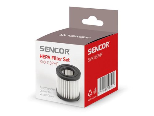 PORSZÍVÓ HEPA FILTER SENCOR SVX037HF / SVC 0725BK PORSZÍVÓHOZ GYÁRI