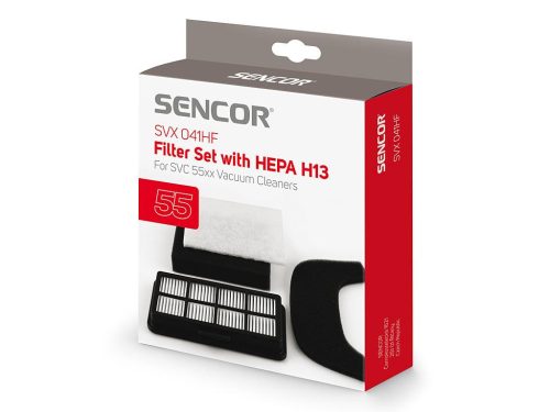 PORSZÍVÓ HEPA FILTER/SZŰRŐ KÉSZLET SENCOR SVX041HF / SVC55XX PORSZÍVÓHOZ GYÁRI