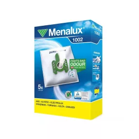   MENALUX 1002 ELECTROLUX XIO GR28 GYÁRI MIKROSZÁLAS PORZSÁK (5DB+1FILTER/CSOMAG) 9001961367