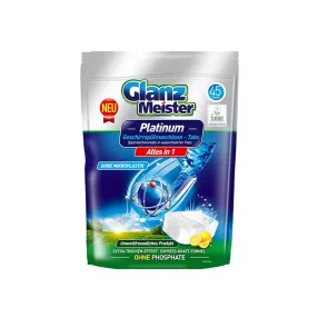 GLANZ MEISTER PLATINUM MOSOGATÓGÉP TABLETTA 45DB ECO LABEL