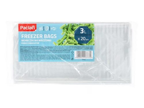 PACLAN MÉLYHŰTŐZACSKÓ 3LITERES (20DB/CSOMAG)