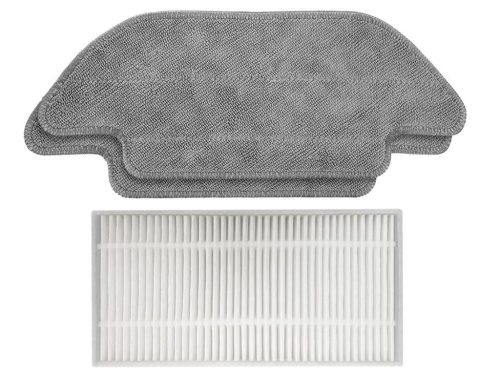 PORSZÍVÓ HEPA FILTER / MOP KELLÉKCSOMAG SENCOR SRX 0502 / SRV 9550BK ROBOTPORSZÍVÓHOZ (2DB MOP+1DB HEPA FILTER/CSOMAG) GYÁRI MOSHATÓ